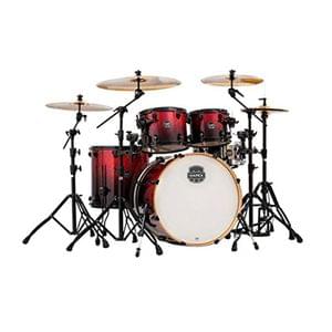 Mapex AR529SBNV Magma Red Armory Series 5 pcs Hybrid Shell Pack Drum Set with Black fitting